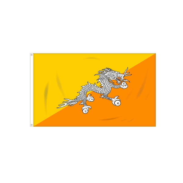 Bhutan Flag Bhutan Flag