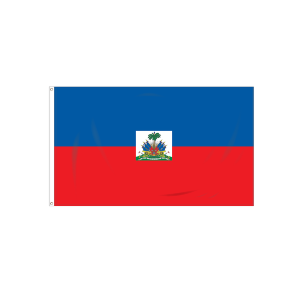 Haiti with Seal Flag