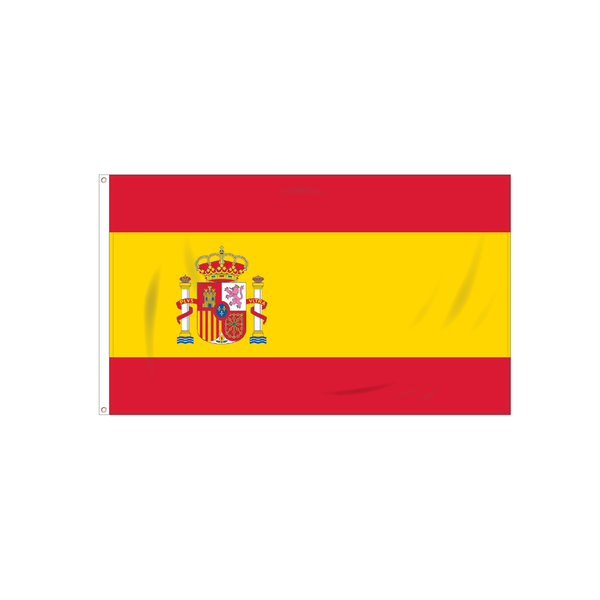 Spain with Seal Flag