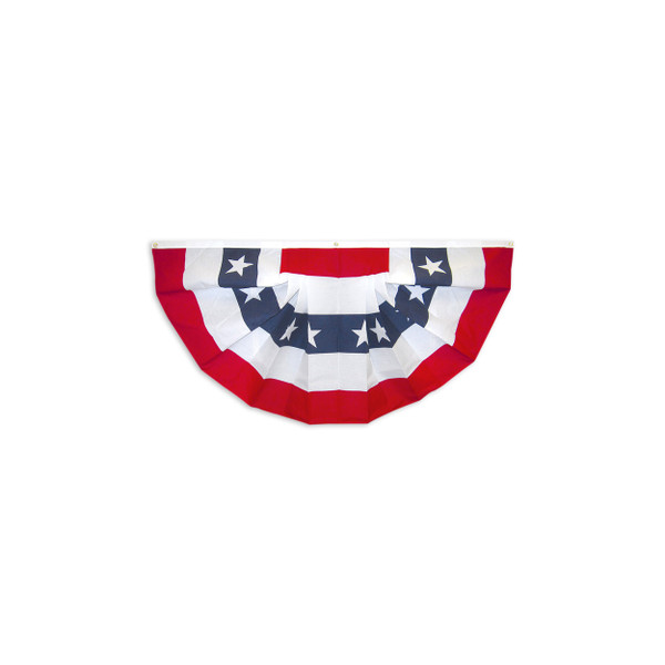 USA Pleated Fan with Stars