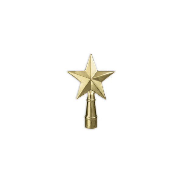 Metal Texas Star Pole Ornament