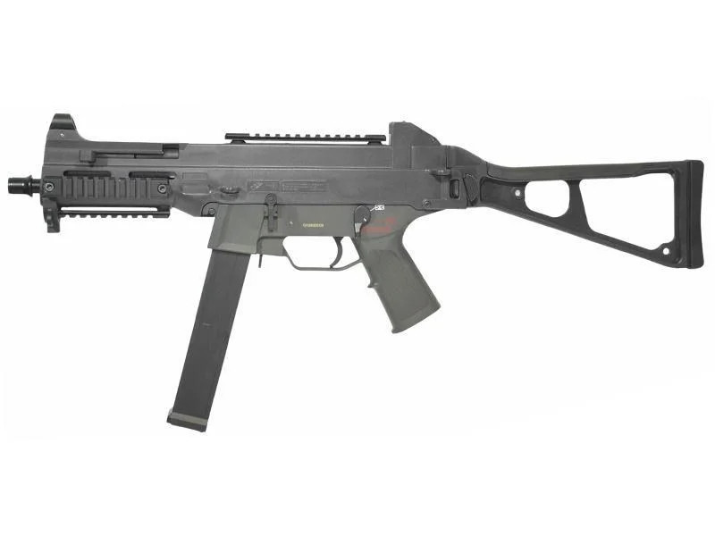 Double Eagle M89 UMP 45 AEG Airsoft Gun in Black