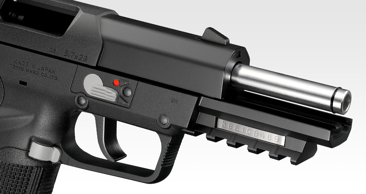 Tokyo Marui FN 57 Five-seven GBB Pistol in Black - WolfArmouries.co.uk