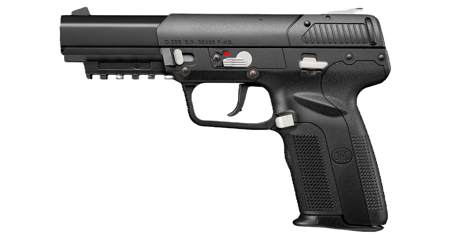 トイガン FN5-7 Black MODEL Tokyo Marui FN 57 Five-seven GBB Pistol in Black - WolfArmouries.co.uk