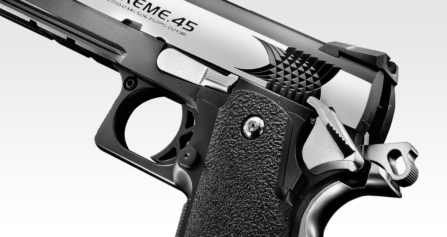Tokyo Marui Hi-CAPA 4.3 Custom Dual Stainless GBB Pistol