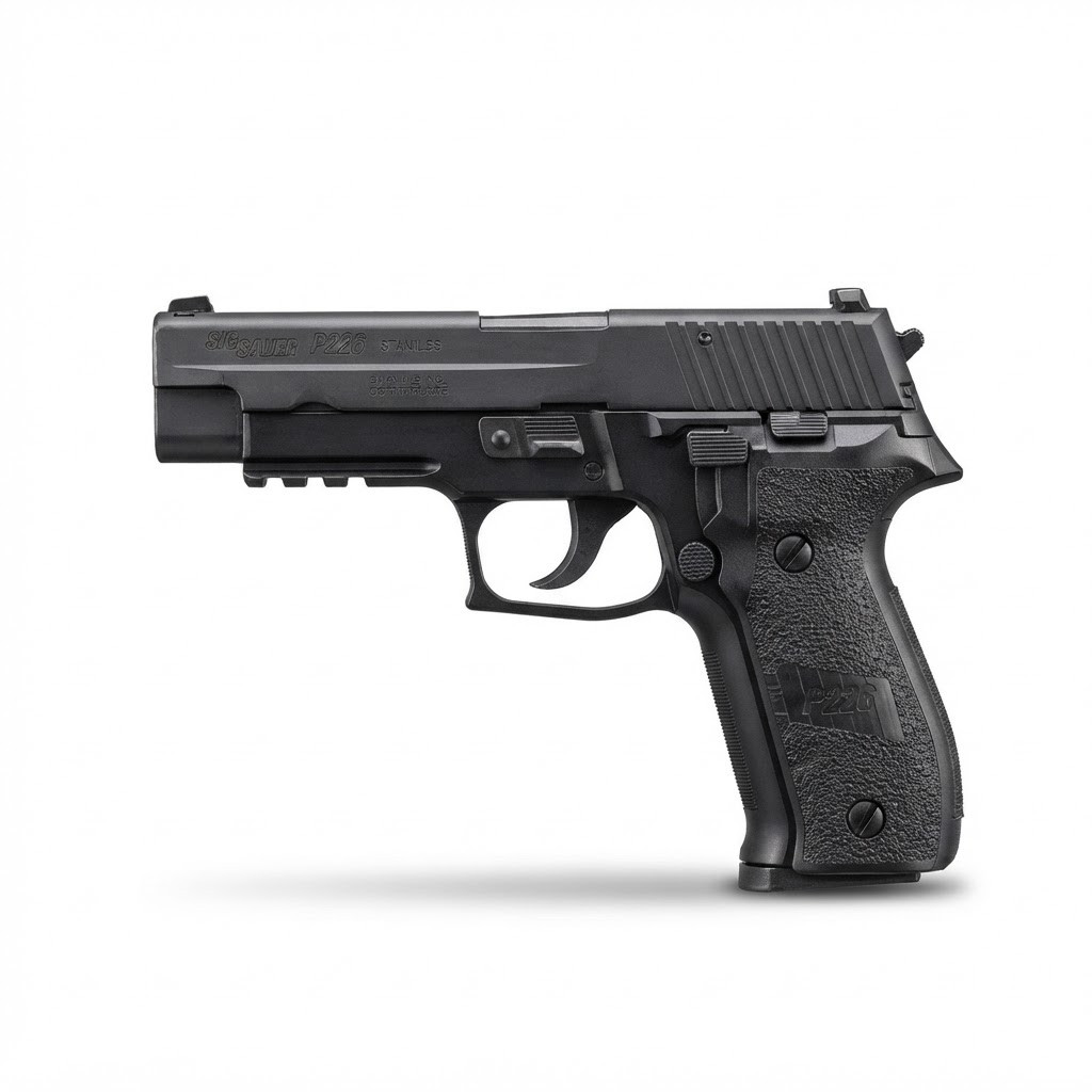 Tokyo Marui Sig Sauer P226 Railed Frame GBB Pistol - WolfArmouries