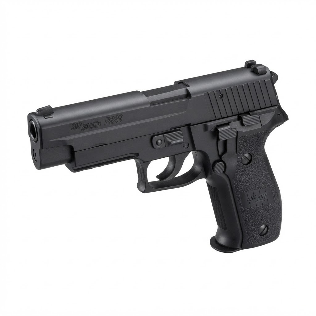 Tokyo Marui Sig Sauer P226 Railed Frame GBB Pistol - WolfArmouries