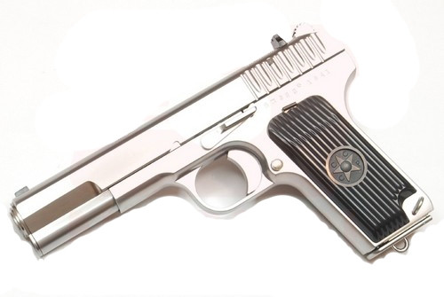 ハドソンTokarev TT-33 SILVERモデル ハドソン】トカレフ TT-33 シルバー