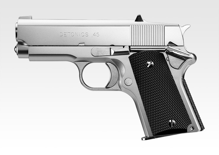 東京マルイ DETONICS 4.5 COMBAT MASTER　ステンレス Tokyo Marui Detonics .45 Combat Master Stainless Airsoft Gas