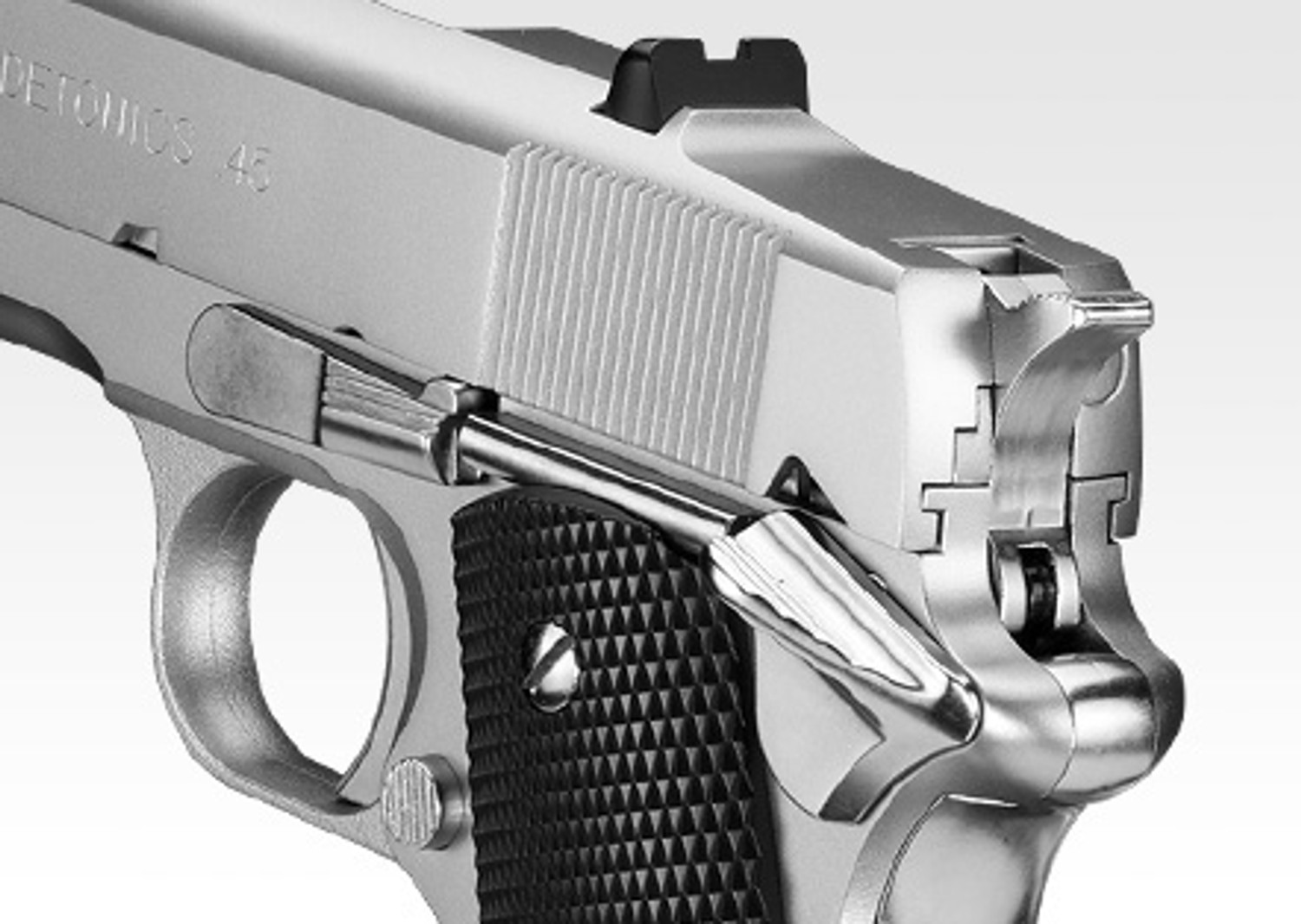 Tokyo Marui Detonics .45 Combat Master Stainless Airsoft Gas