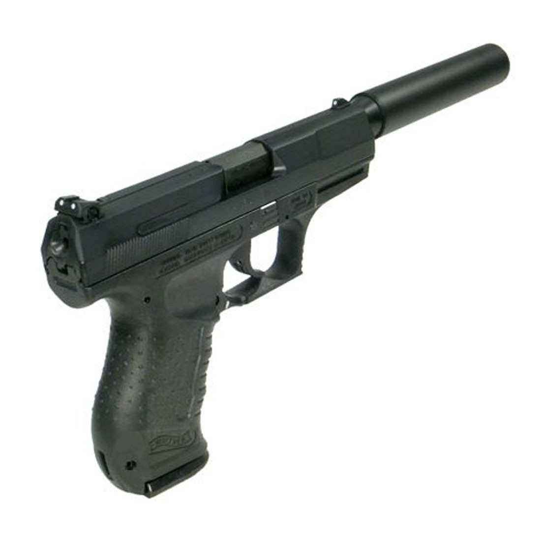 Maruzen Walther P99 Fixed Slide Gas Airsoft Pistol with Silencer