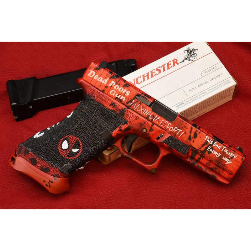 エアガン WE DEADPOOL G17 Ascend Deadpool DP17 ガスブローバック 