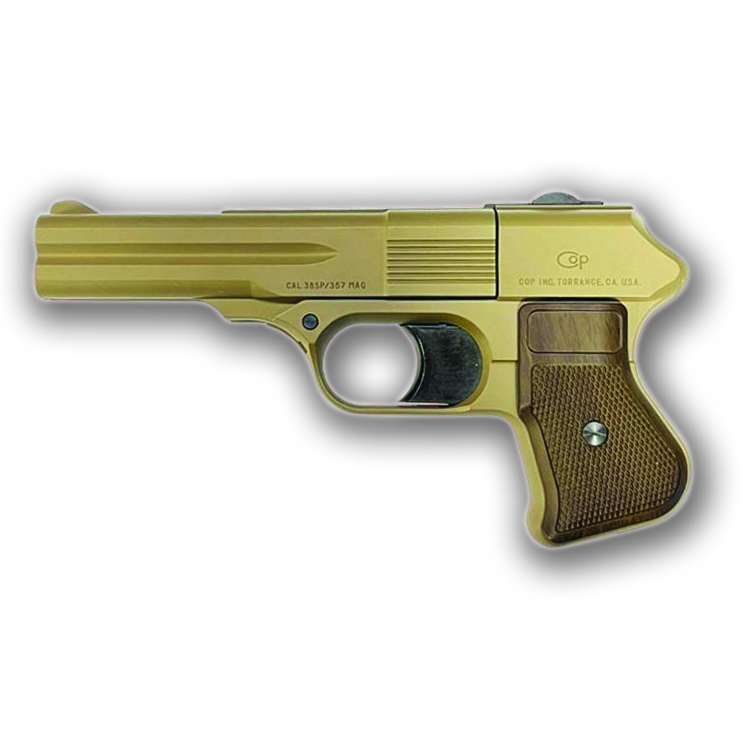 Marushin COP 357 Long Barrel FDE ABS X Cartridge Type Wood Grip