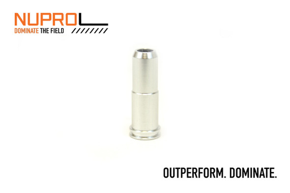 Nuprol Aluminum Air Seal Nozzle for AUG Series Airsoft AEG Rifle in White