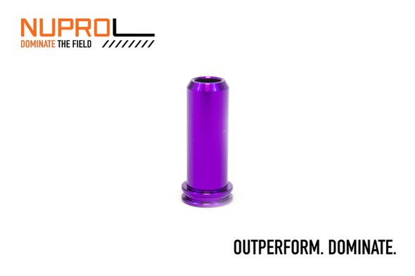 Nuprol Aluminum Air Seal Nozzle for MP5K Series Airsoft AEG Rifle in Purple
