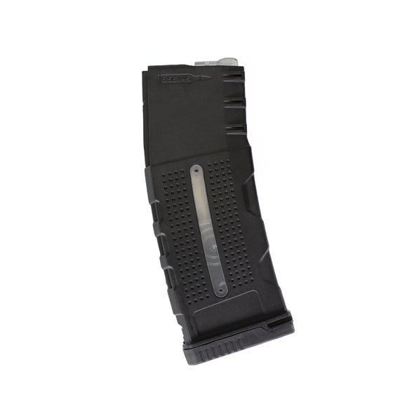 Nuprol Windowed Pmag Style Hi Cap Airsoft Rifle Magazine 370 Rounds in Black