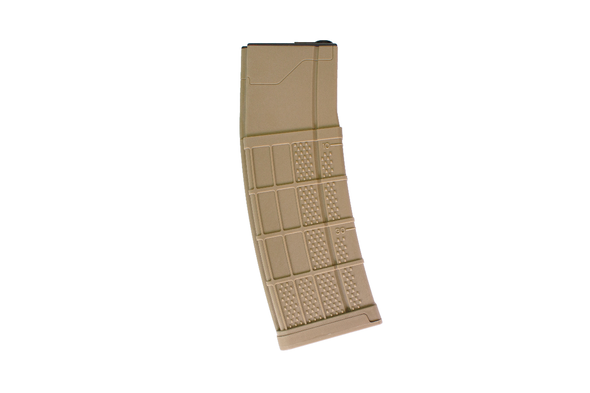 Nuprol L Mag Extended Hi-Cap 450 Round Airsoft Rifle Magazine in Desert Tan