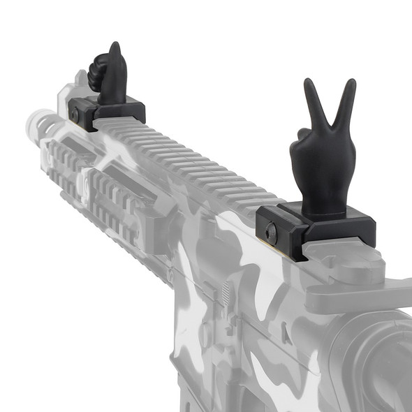 Nuprol Tactical Hand Signal Sights in Black
