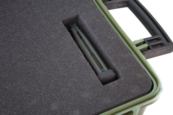 Nuprol Extra Large Rifle Hard Case with Wheels in Grey (Pick & Pluck)
