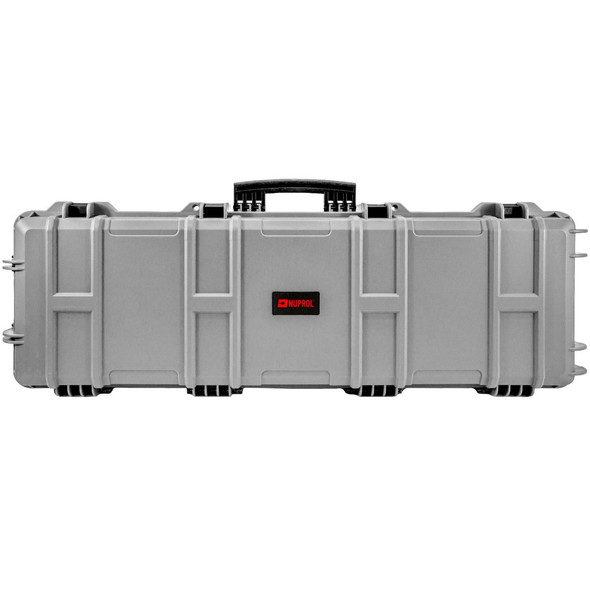 Nuprol Waterproof Airsoft Large Hard Case with Wheels in Grey (Pick and Pluck Foam)