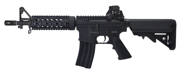 LCT Airsoft L4 CQB AEG M4 Assault Rifle in Tactical Black