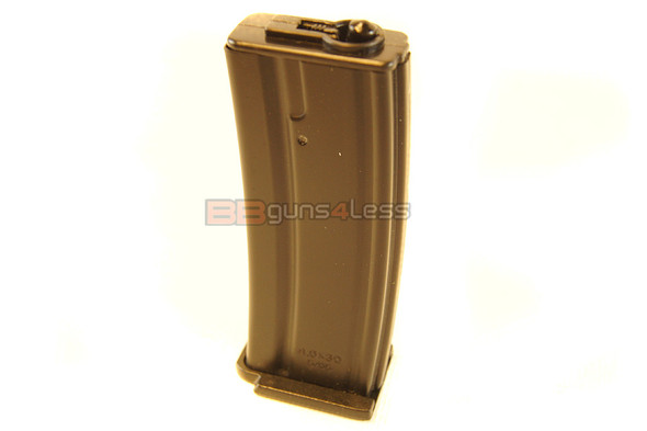 Well R4 and Blackviper MP7 Low Cap Airsoft AEG Rifle Magazine in Tan