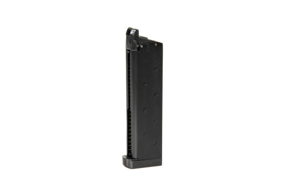 Double Bell 728 Gas Blowback Airsoft Pistol Magazine for 1911 MEU in Black (25 Rounds)