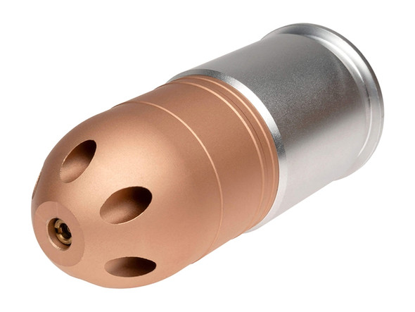 Double Bell 40mm Moscart Metal Airsoft Gas Grenade - 18 Rounds