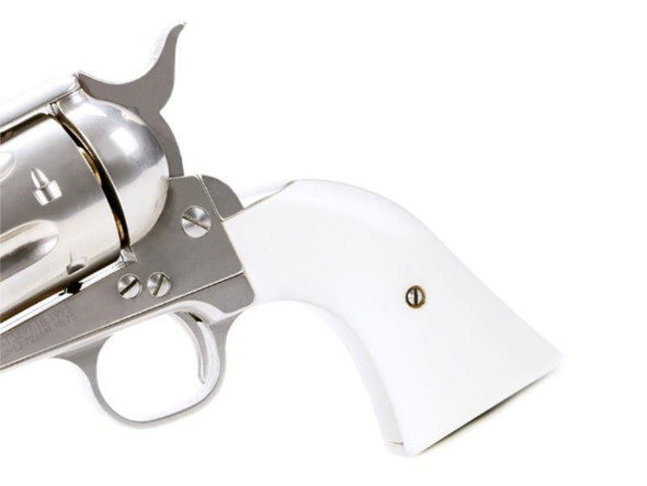 King Arms SAA .45 Peacemaker Airsoft Revolver in Silver (Long Ver)