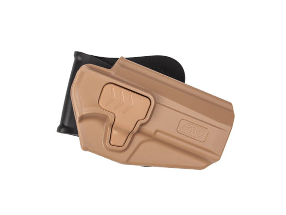 ASG - Strike Systems CZ P-07 and CZ P-09 Airsoft Pistol Holster in Flat Dark Earth (FDE)