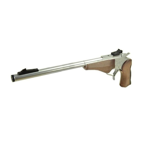 Hawsan/Farsan - Mad Max Contender Break Top Airsoft Gas Pistol in Silver/Wood Hawsan/Farsan - Mad Max Contender Break Top Airsoft Gas Pistol in Silver/Wood