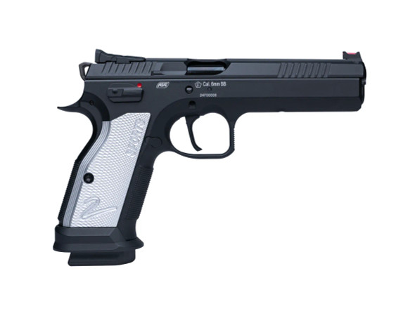 ASG CZ TS 2 Airsoft Pistol CO2 Gas Blowback in Black ASG CZ TS 2 Airsoft Pistol CO2 Gas Blowback in Black