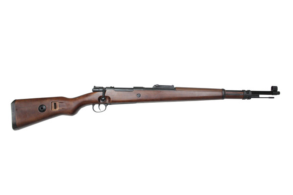 S&T Kar98K Spring Airsoft Sniper Rifle in Real Wood Finish S&T Kar98K Spring Airsoft Sniper Rifle in Real Wood Finish