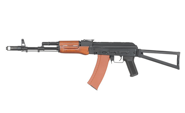 S&T AKS74N Replica Metal AEG Airsoft Rifle in Black/Real Wood S&T AKS74N Replica Metal AEG Airsoft Rifle in Black/Real Wood