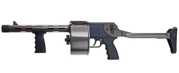 APS Striker-12 MK3 "Street Sweeper" Co2-Powered Airsoft Shotgun in Black