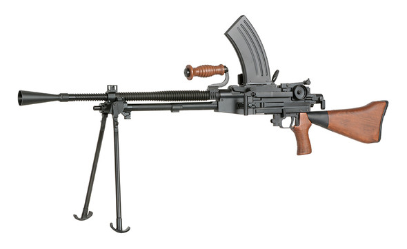 Golden Eagle Type 96 Airsoft AEG Rifle Support Gun in Real Wood Golden Eagle Type 96 Airsoft AEG Rifle Support Gun in Real Wood