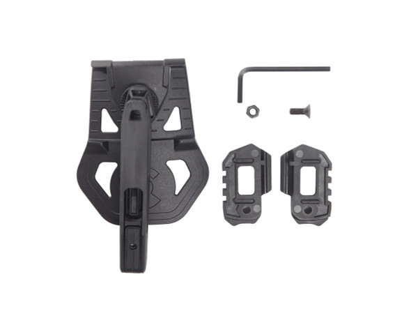ASG - Strike Systems Universal Paddle Tactical Pistol Holster in Black ASG - Strike Systems Universal Paddle Tactical Pistol Holster in Black