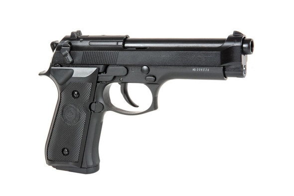 Double Bell 726 - M92 Gas Blowback Replica Airsoft Pistol in Black