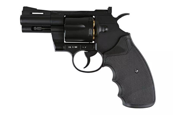 KWC PYTHON .357 - 2.5" inch Airsoft Revolver in Black