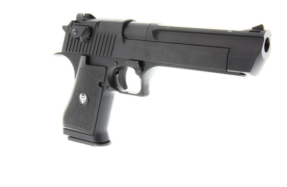 HFC HG195 D-Eagle Hardkick Version .50 Full Metal Gas Blowback Airsoft Pistol in Black