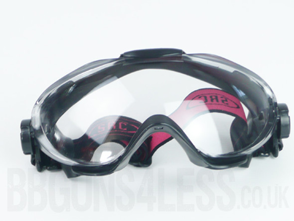 SRC Anti Fog Airsoft BBGun Tactical Goggles in Black