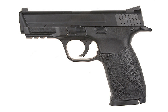 KWC MP40 Big Bird Replica CO2 Non-Blowback Gas Airsoft Pistol in Black