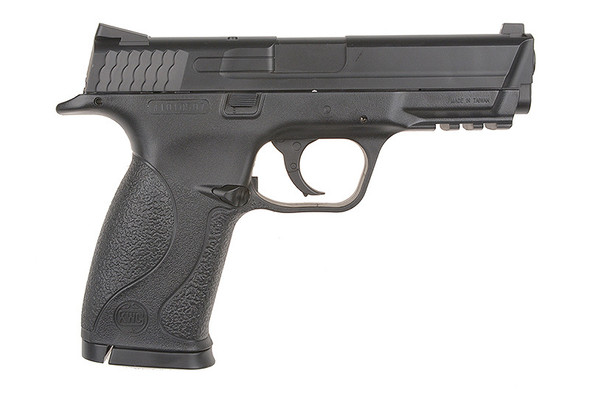 KWC MP40 Big Bird Replica CO2 Non-Blowback Gas Airsoft Pistol in Black