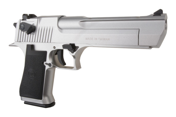 KWC DE .50 Replica CO2 Gas Blowback Airsoft Pistol in Silver