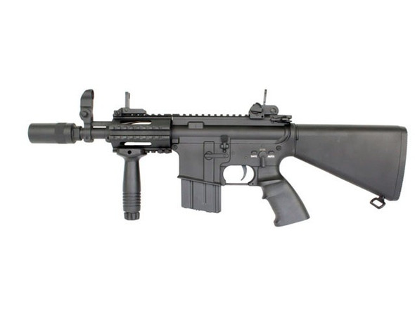A&K M4 CQB-04 Airsoft Rifle in Tactical Black