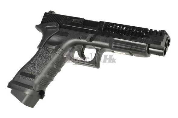 Army Armament R34-D Custom EU34 CNC Airsoft Pistol Aluminum Slide in Black