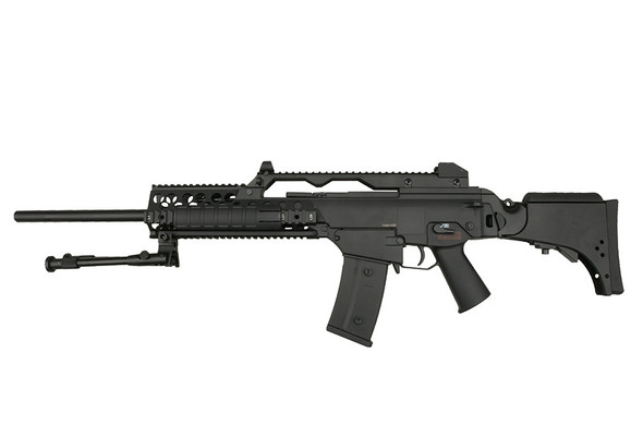 JG G36K RAS Tactical Style Airsoft AEG Rifle in Black