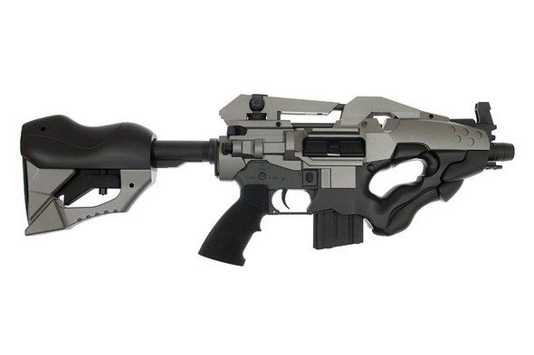 JG STAR Dragon Thunder Maul Battle Airsoft AEG Rifle in Grey/Black