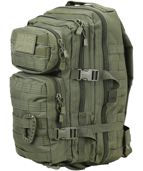 Kombat UK - Army Small Assault Backpack 28L in Green