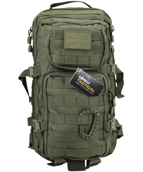 Kombat UK - Army Small Assault Backpack 28L in Green
